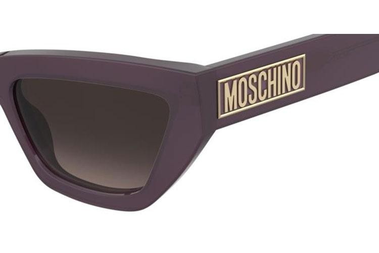 Okulary przeciwsłoneczne Moschino MOS182/S 0T7/HA Kocie oczy Fioletowe