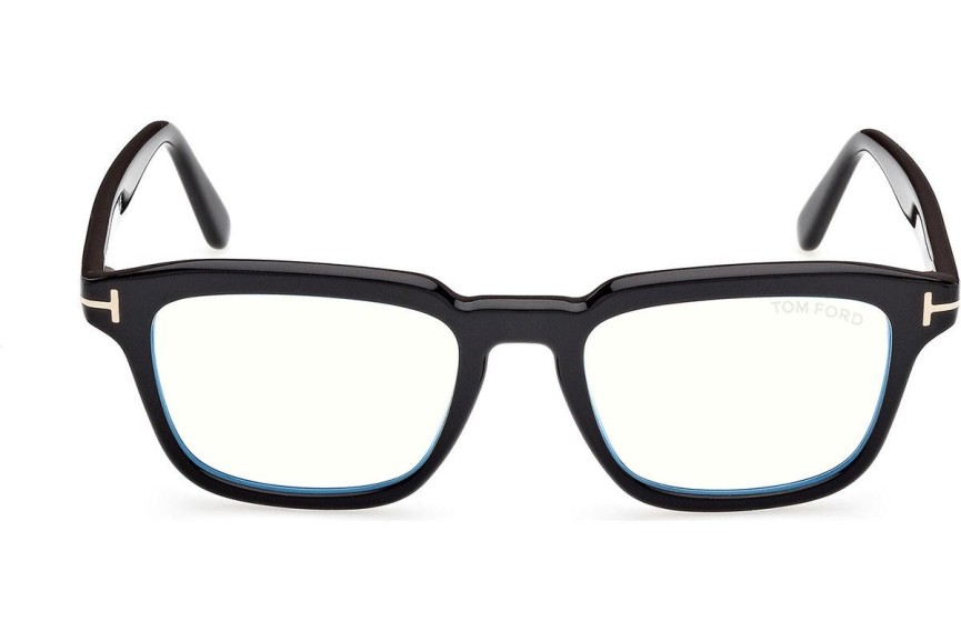 Okulary korekcyjne Tom Ford FT6032-B 001 Kwadratowe Czarne