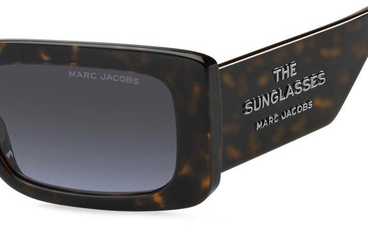 Okulary przeciwsłoneczne Marc Jacobs MARC804/S 086/GB Prostokątne Havana