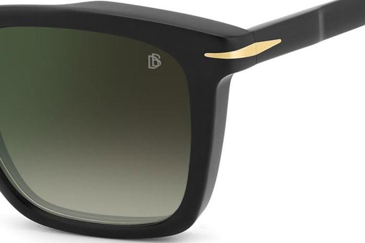 Okulary przeciwsłoneczne David Beckham DB7000/S 003/CS Kwadratowe Czarne