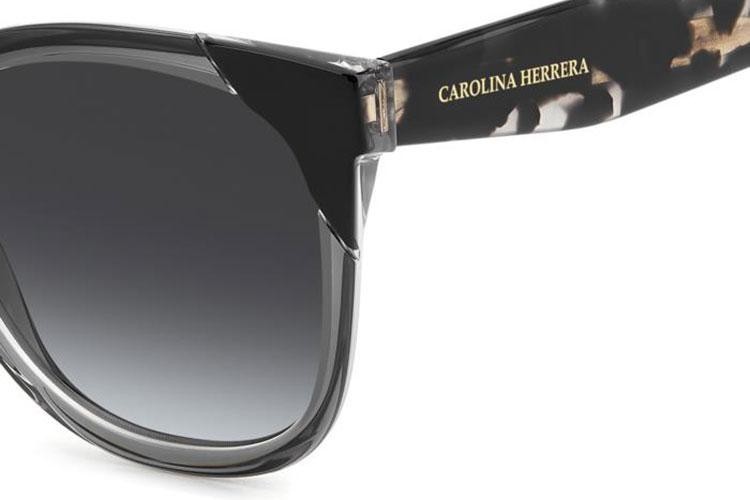 Okulary przeciwsłoneczne Carolina Herrera HER0289/S R6S/9O Kwadratowe Szare