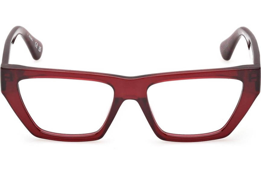 Okulary korekcyjne Max&Co. MO5185 066 Kocie oczy Czerwone