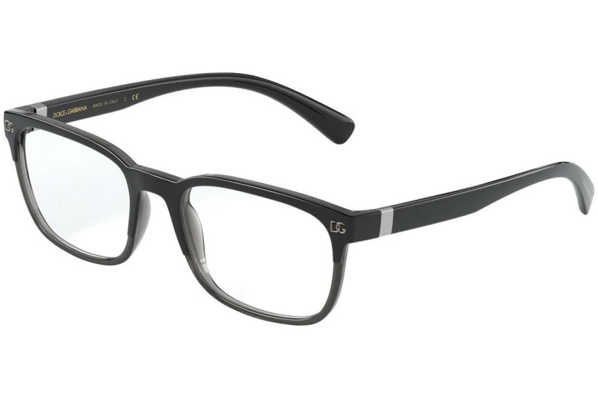 Okulary korekcyjne Dolce & Gabbana DG5056 3275 Prostokątne Czarne