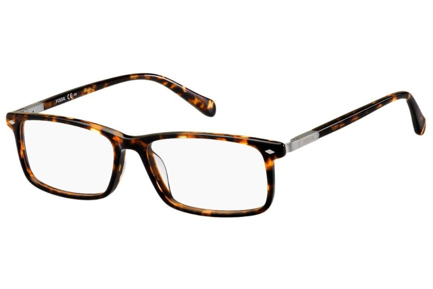 Okulary korekcyjne Fossil FOS7067 086 Prostokątne Havana