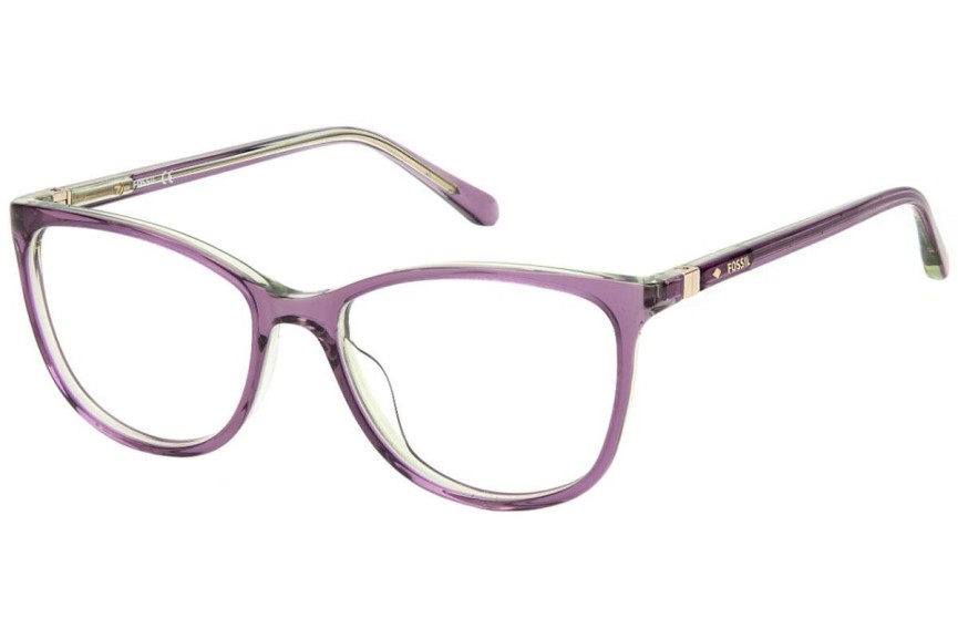 Okulary korekcyjne Fossil FOS7071 0T7 Kocie oczy Fioletowe