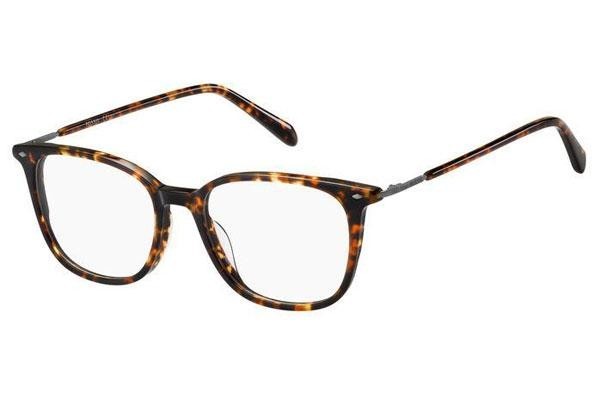 Okulary korekcyjne Fossil FOS7083/G 086 Prostokątne Havana