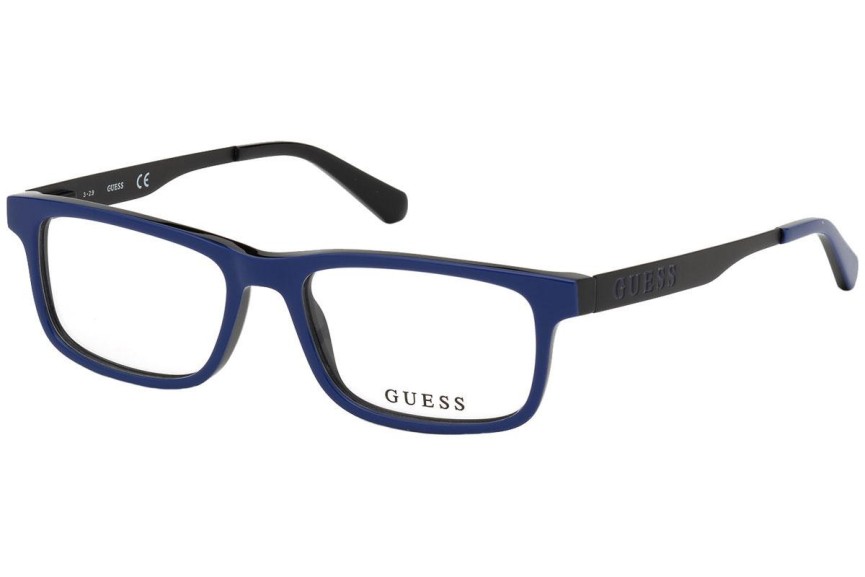 Okulary korekcyjne Guess GU9194 092 Prostokątne Niebieskie