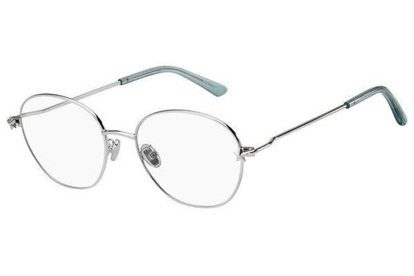 Okulary korekcyjne Jimmy Choo JC291/F 010 Okrągłe Srebrne