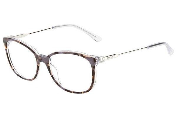 Okulary korekcyjne Jimmy Choo JC302 S61 Kwadratowe Wielokolorowe