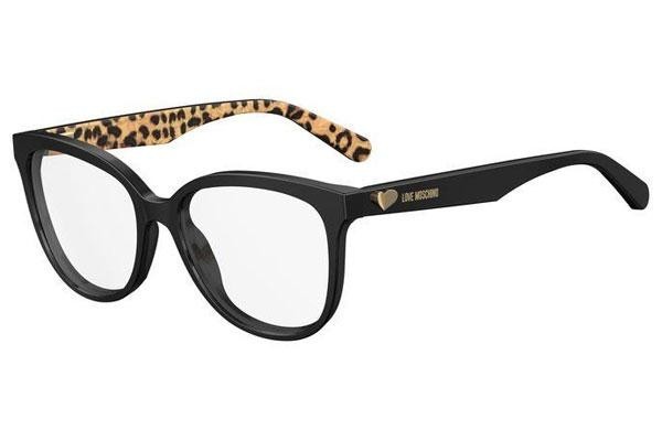 Okulary korekcyjne Love Moschino MOL509 807 Kwadratowe Czarne