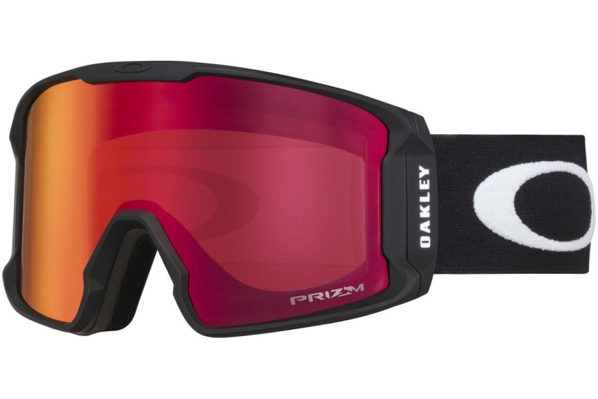 Gogle narciarskie Oakley Line Miner L OO7070-02 PRIZM Pojedyncze | Shield Czarne