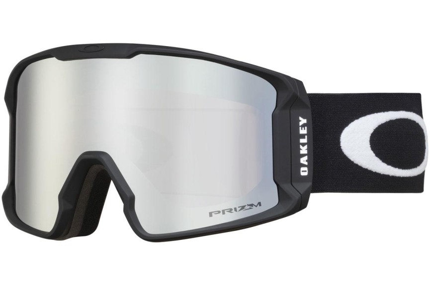 Gogle narciarskie Oakley Line Miner L OO7070-01 PRIZM Pojedyncze | Shield Czarne