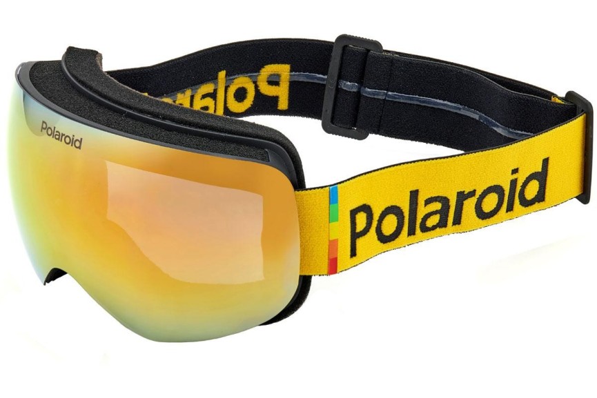 Gogle narciarskie Polaroid Mask 01 Mask 01 9KS/A2 Polarized Pojedyncze | Shield Czarne