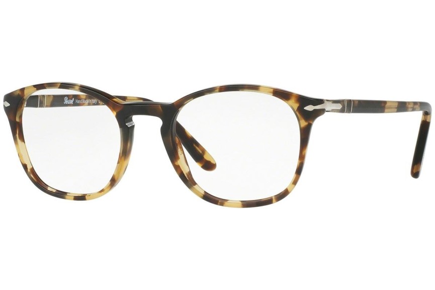 Okulary korekcyjne Persol PO3007V 1056 Kwadratowe Havana