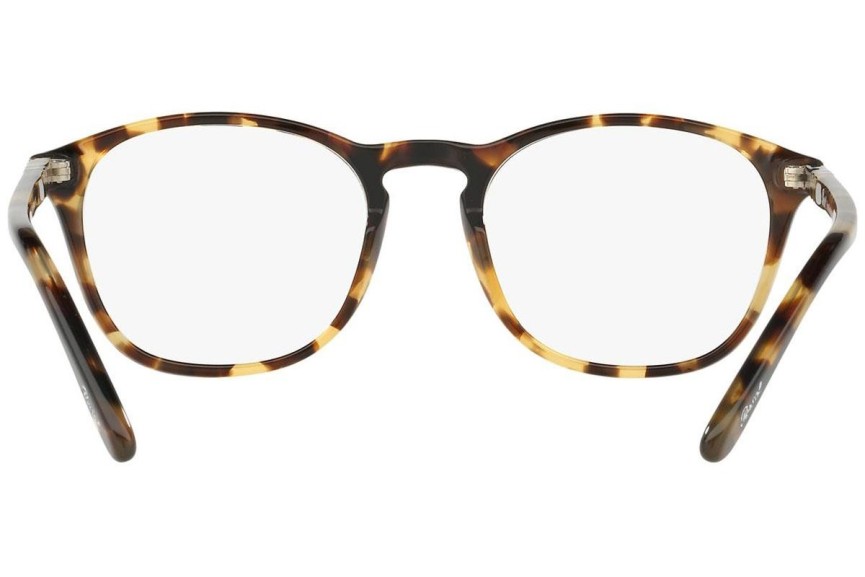 Okulary korekcyjne Persol PO3007V 1056 Kwadratowe Havana