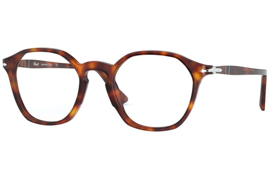 Okulary korekcyjne Persol PO3238V 24 Okrągłe Havana