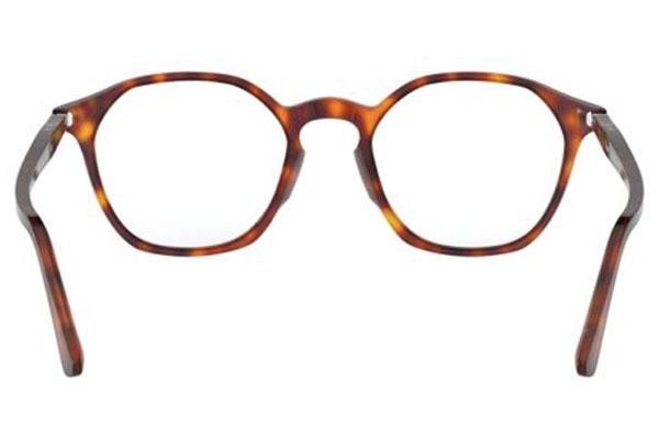 Okulary korekcyjne Persol PO3238V 24 Okrągłe Havana