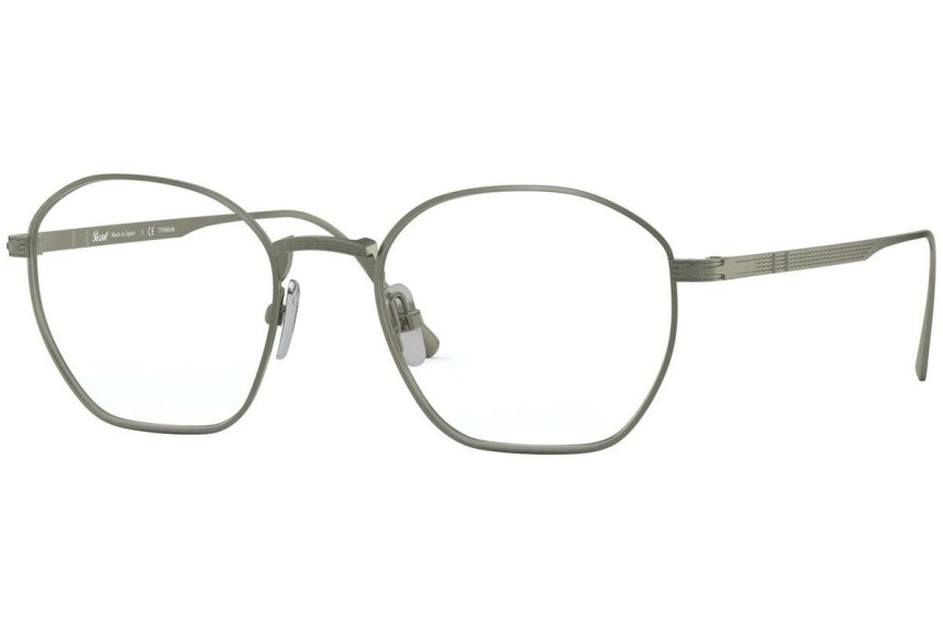 Okulary korekcyjne Persol PO5004VT 8001 Okrągłe Srebrne