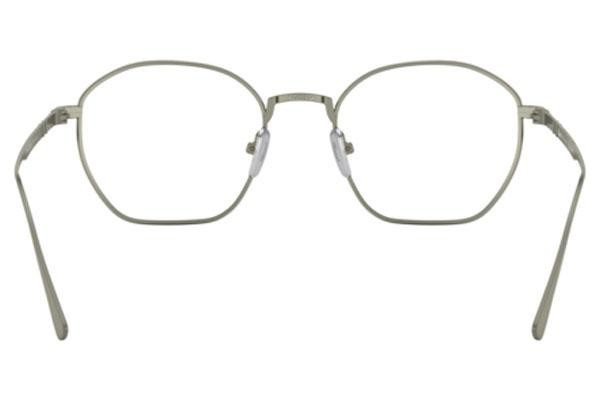 Okulary korekcyjne Persol PO5004VT 8001 Okrągłe Srebrne