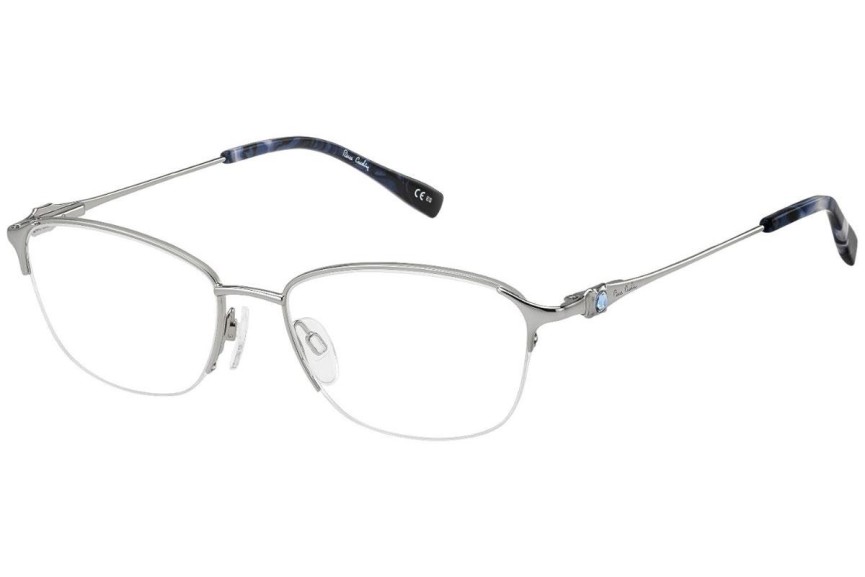 Okulary korekcyjne Pierre Cardin P.C.8850 010 Kocie oczy Srebrne