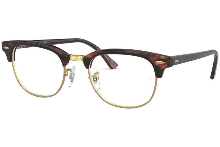 Okulary korekcyjne Ray-Ban Clubmaster RX5154 8058 Browline Havana