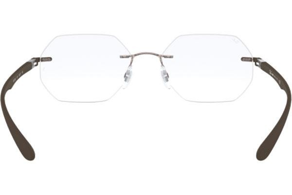 Okulary korekcyjne Ray-Ban RX8765 1131 Nieregularny Brązowe