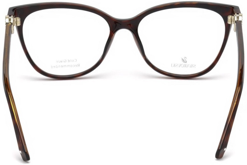 Okulary korekcyjne Swarovski SK5254 052 Kwadratowe Havana