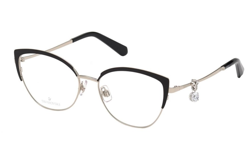 Okulary korekcyjne Swarovski SK5402 002 Kocie oczy Złote