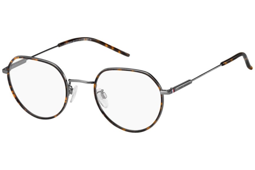 Okulary korekcyjne Tommy Hilfiger TH1736/F KJ1 Okrągłe Havana