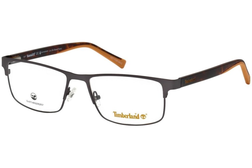 Okulary korekcyjne Timberland TB1594 020 Prostokątne Szare