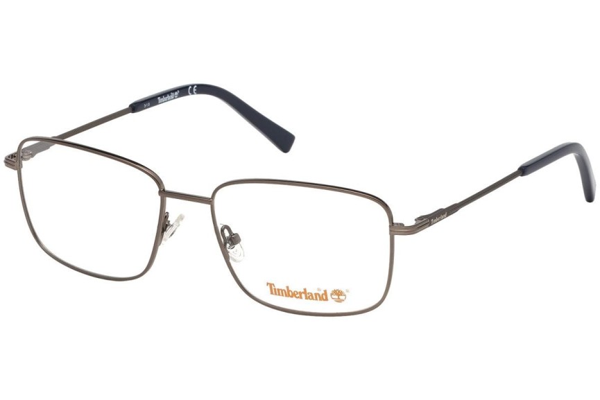 Okulary korekcyjne Timberland TB1615 008 Prostokątne Srebrne