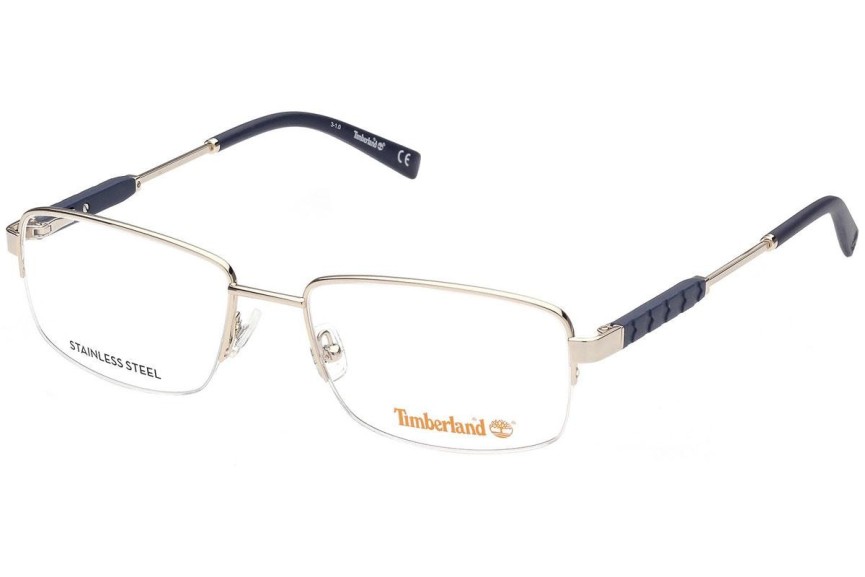 Okulary korekcyjne Timberland TB1707 032 Prostokątne Złote