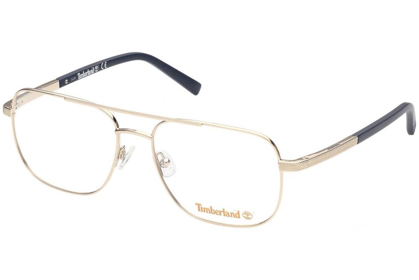 Okulary korekcyjne Timberland TB1725 032 Pilotki (Aviator) Złote