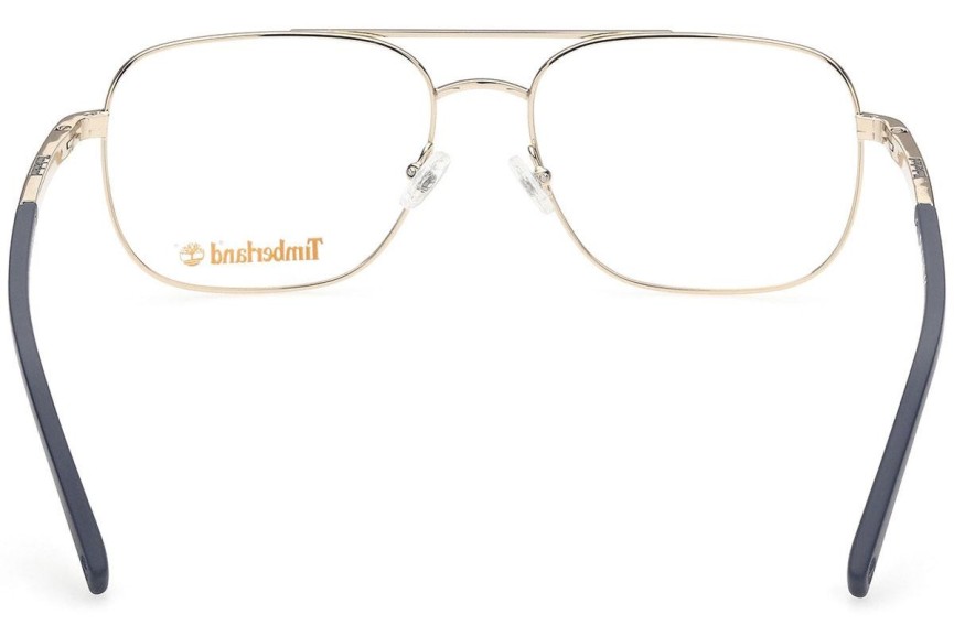 Okulary korekcyjne Timberland TB1725 032 Pilotki (Aviator) Złote