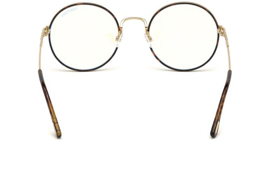 Okulary korekcyjne Tom Ford FT5632-B 052 Okrągłe Havana