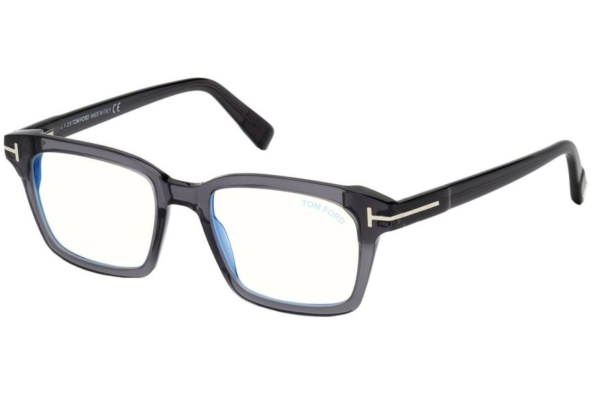 Okulary korekcyjne Tom Ford FT5661-B 020 Kwadratowe Szare