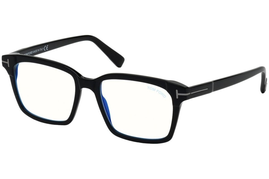 Okulary korekcyjne Tom Ford FT5661-B-N 001 Kwadratowe Czarne