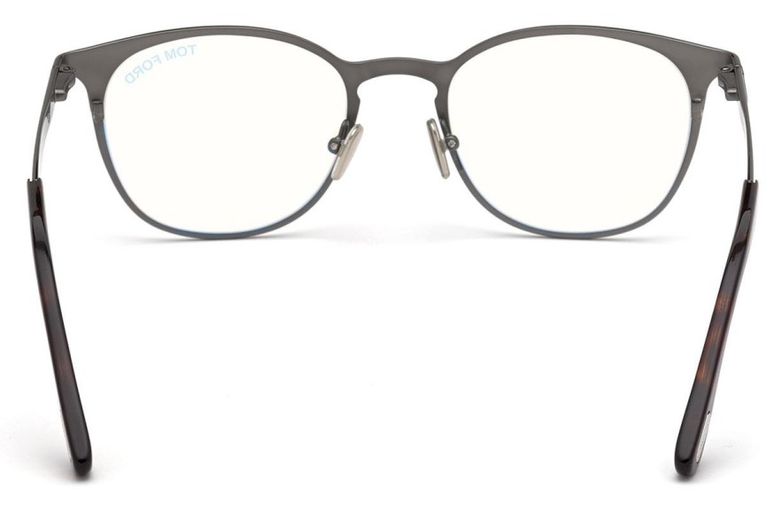 Okulary korekcyjne Tom Ford FT5732-B 008 Okrągłe Szare