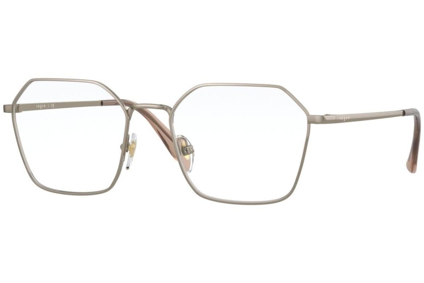 Okulary korekcyjne Vogue Eyewear VO4187 5138 Kwadratowe Brązowe