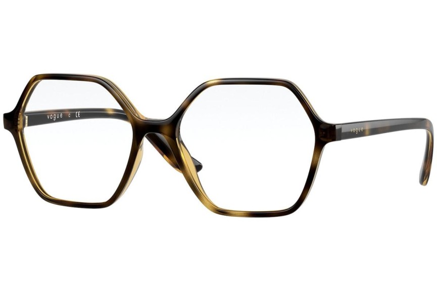 Okulary korekcyjne Vogue Eyewear VO5363 W656 Kwadratowe Havana