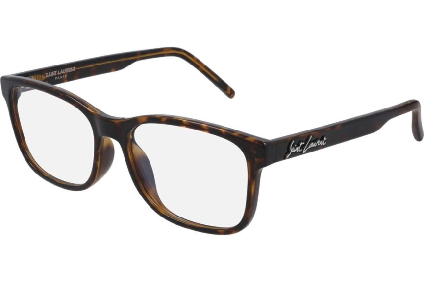 Okulary korekcyjne Saint Laurent SL398 002 Kwadratowe Havana