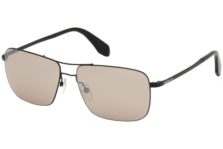 Okulary przeciwsłoneczne Adidas Originals OR0003 02L Pilotki (Aviator) Czarne