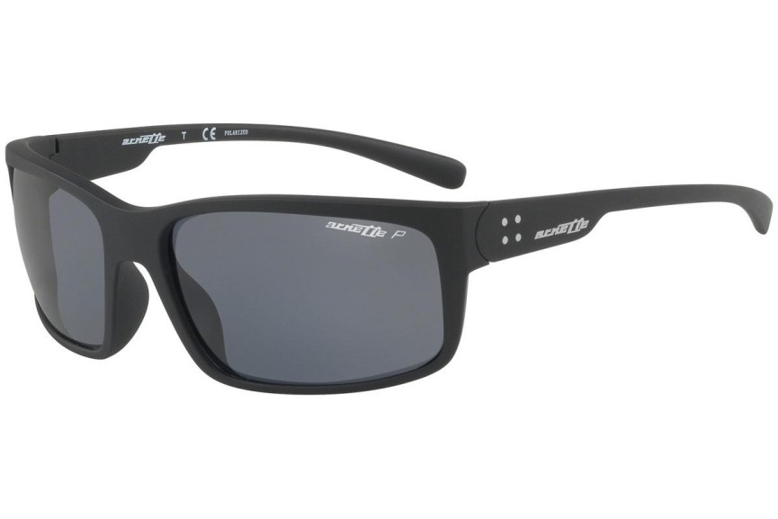 Okulary przeciwsłoneczne Arnette Fastball 2.0 AN4242 01/81 Polarized Prostokątne Czarne