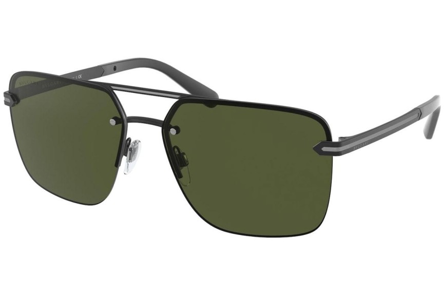 Okulary przeciwsłoneczne Bvlgari BV5054 128/G6 Pilotki (Aviator) Czarne