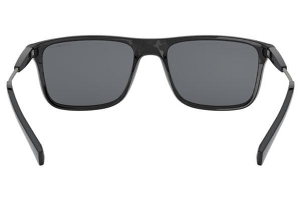 Okulary przeciwsłoneczne Emporio Armani EA4151 500187 Prostokątne Czarne