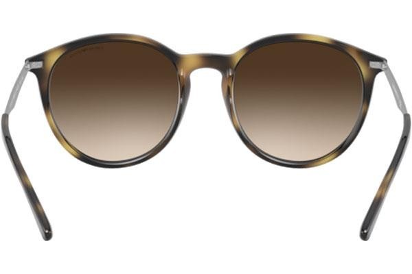 Okulary przeciwsłoneczne Emporio Armani EA4148 508913 Okrągłe Havana