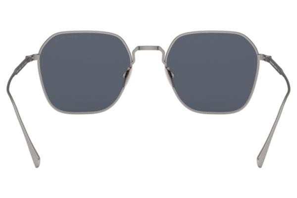 Okulary przeciwsłoneczne Giorgio Armani AR6104 300387 Kwadratowe Srebrne