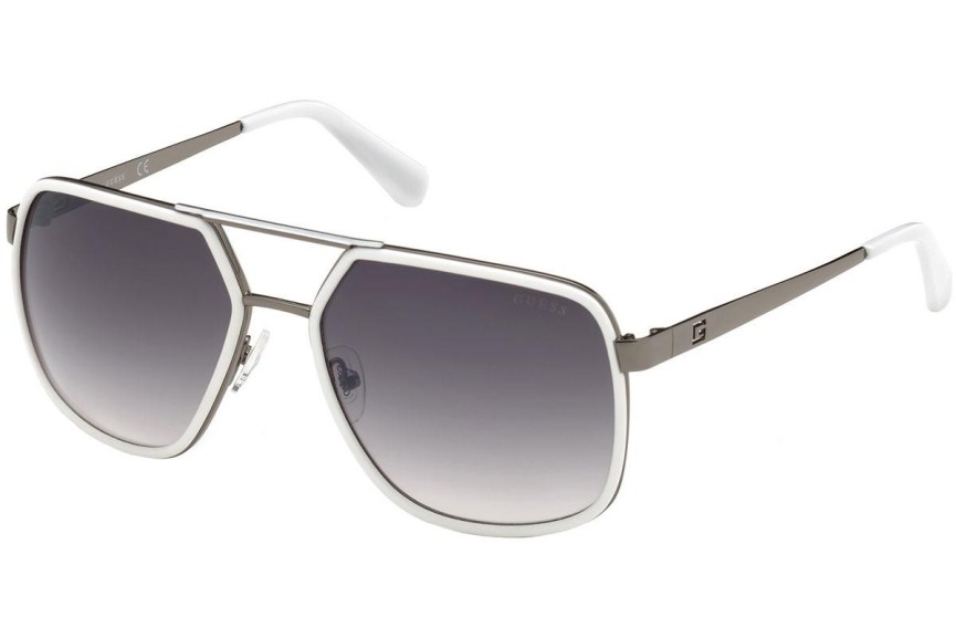 Okulary przeciwsłoneczne Guess GU6978 24C Pilotki (Aviator) Białe