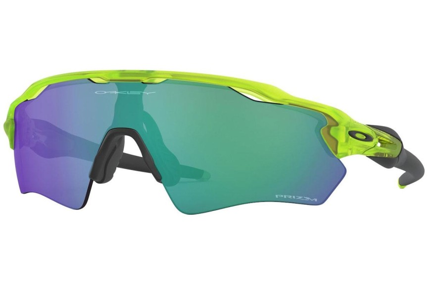 Okulary przeciwsłoneczne Oakley Radar EV XS Path OJ9001-17 Pojedyncze | Shield Zielone