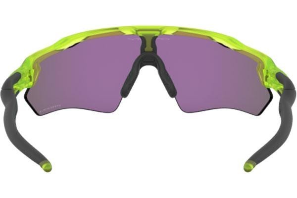 Okulary przeciwsłoneczne Oakley Radar EV XS Path OJ9001-17 Pojedyncze | Shield Zielone